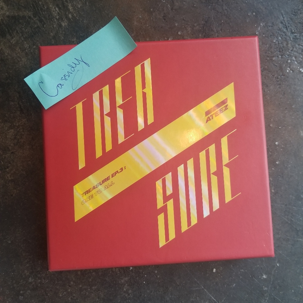 Ateez treasure EP. 3 albums